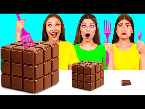 Big, Medium and Small Plate Challenge | Funny Situations
