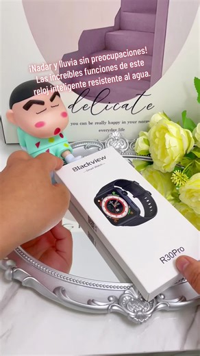 ¡Nadar y lluvia sin preocupaciones! Las increíbles funciones de este reloj inteligente resistente al agua. #smartwatch #watch #fentysuperbrandday #tiktokmademebuyit #tiktokshop