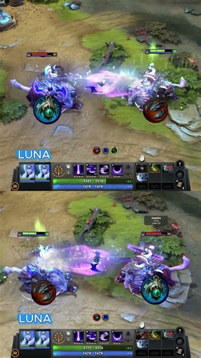 Luna Satanic vs Skadi 🩸 Heal vs Anti-Heal! Which Wins? #shorts #dota2