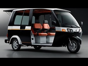 2025 Toyota 9-Seater Auto Rickshaw | Full Walkaround & Features Review