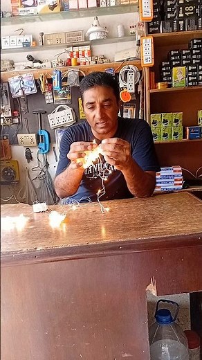 How to repair fairy lights at home.#electrical #fet