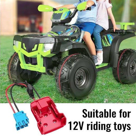 Battery Adapter for Bosch 18V – Power Wheel Ride-on Toy Connector with 40A Fuse