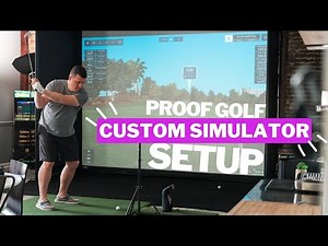 Here's Our Entire Custom Golf Simulator Setup