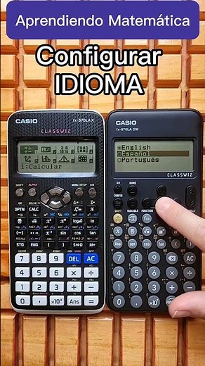 IDIOMA ESPAÑOL en la CALCULADORA CIENTÍFICA 😎