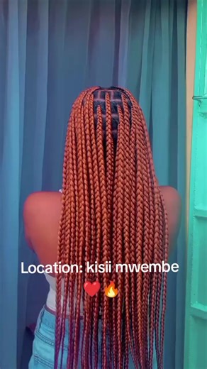 Medium Loose Braids Tutorial | Kisii University TikTokers