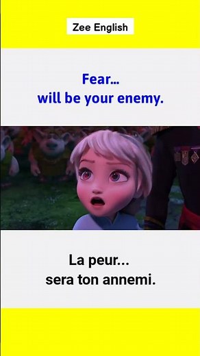 Apprendre l'anglais : La reine des neiges #5
