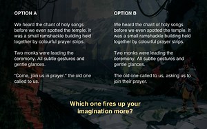 Using speech in game text tutorial