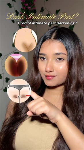 Intimate Area Darkening? 😣 TRY THIS SERUM ✅ #personalhygiene #goviral #skincare #pigmentation