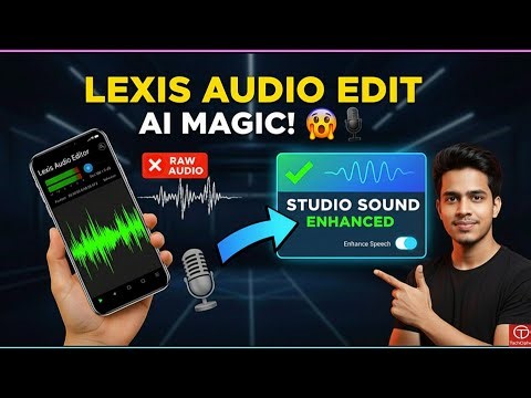🎧 Lexis Audio Editor Me Voice Edit Kaise Kare | Full Step-by-Step Tutorial 2025