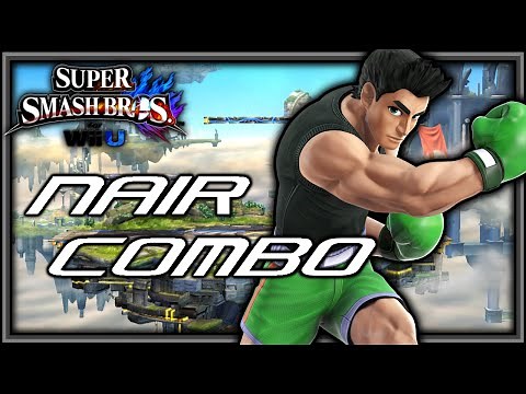 Super Smash Bros. Wii U [HD] - Little Mac Nair Combo