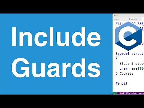 Include Guards | C Programming Tutorial