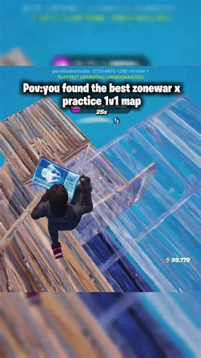Map code: 5707-2567-3820 | Fortnite 1v1 buildfight map with zone and zero delay #fortnite #1v1 #fyp