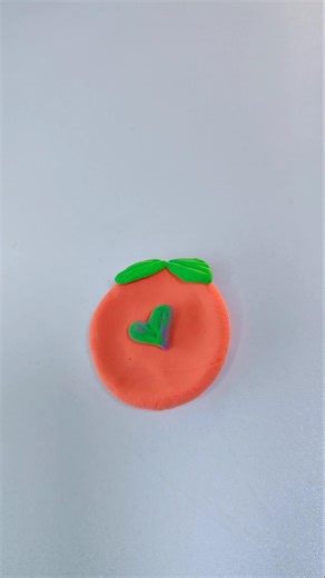 How to make tomato tray using clay #clayvideos #clayart