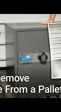 How to Remove Your Safe From a Pallet