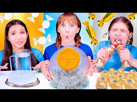 ASMR Gold Food VS Silver Food VS Clear Food | Best Compilation