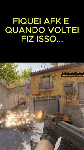 FIQUEI AFK... E QUANDO VOLTEI ACONTECEU ISSO! 😱🔥 | CS2