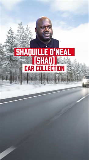 Shaq's car collection - basketball legend - NBA #car #celebritycars #supercar #luxurycars