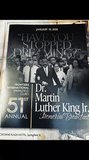 I had the privilege of attending the annual MLK breakfast in Springfield on Monday! | Jeff Wilson for Congress