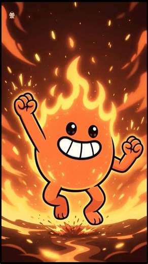 FUN Fire Animation for Little Kids #animation #toddlers
