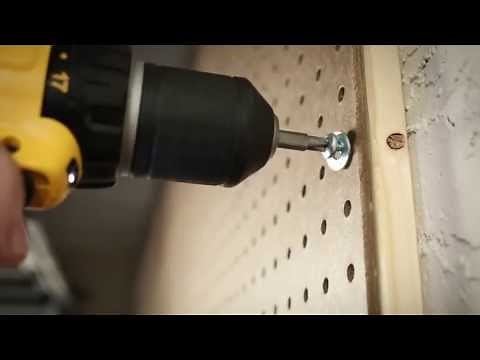 HouseSmarts DIY Smarts "Pegboard on Concrete" Episode 118