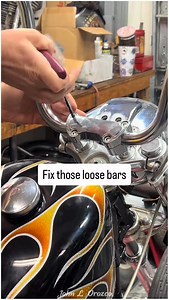 71K views · 501 reactions | Fixing loose handlebars on the shovelhead chopper. #motorcycle #harleydavidson #biketok #fyp #bikelife #37_GGS_CUT | John L. Orozco | Facebook