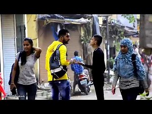 Middle Finger Challenge in Public 😂 | Prakash Peswani Prank