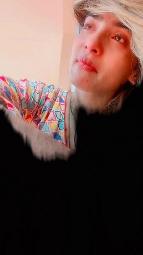 Captivating Close-Up of Long Blonde Hair and Style