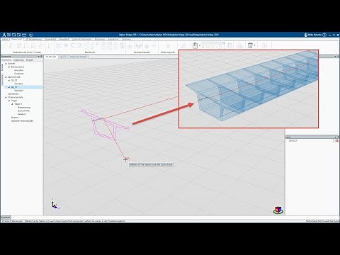 ALLPLAN Bridge - Erstellung Brückenträger und Stützen