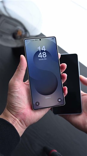 The new model has a more refined camera module and a thinner and lighter body