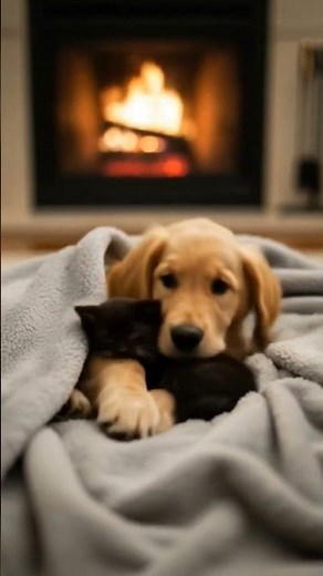 🐾 Adorable Puppy and Kitten Meet for the First Time! 😍 | Cutest Animal Friendship Ever