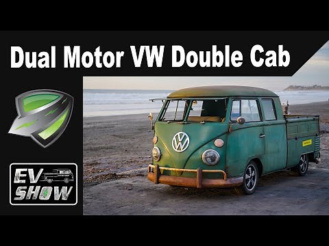 Electric Dual Motor Volkswagen Double Cab Pickup