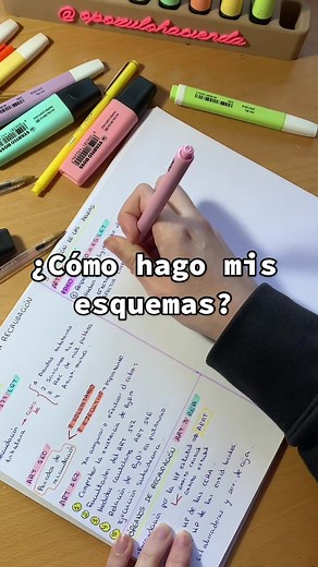 Cómo hacer esquemas efectivos para estudiar