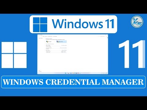 ✅ Windows Credential Manager - Manage Passwords/Credentials Saved on Your Windows Machine