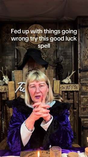 Having lots of bad luck try this good luck spell #witch #fypdong #fyp #witchcraft #manifestation