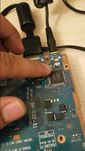 PS2 no display and power repair #PS2 red light blink #shorts #youtubeshorts