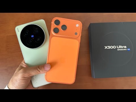Vivo x300ultra quick unboxing and camera comparison with iphone17promax video