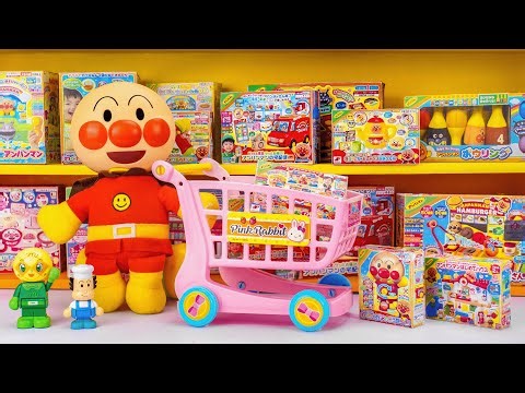 【アンパンマンおもちゃレビュー】アンパンマンのスーパーマーケットでお買い物！| Anpanman Supermarket Playset | Satisfying Unboxing ASMR 🛒✨