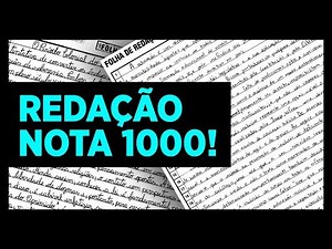 Enem | EXEMPLOS DE REDAÇÃO NOTA 1000