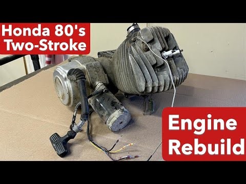 Honda FL250 Two-Stroke Engine Rebuild