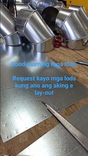 round duct offset and elbow 90°