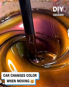 This color changing car paintjob is genuinely incredible! 🤩🚗 | Do It Yourself