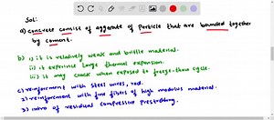 Sample M3 is used for: a. road construction b. statues c. roof tiles d. barbequing | Numerade