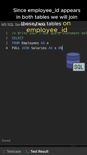 FAANG Interviewers REJECT You for Missing This SQL Join! ❌ Leetcode 1965 #shorts