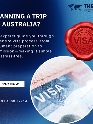 🌏 Planning a trip to Australia? Whether it’s for tourism, visiting family, or short-term business, the Australian Visitor Visa is your gateway to unforgettable experiences 🇦🇺✈️ Our experts guide you through the entire visa process, from document preparation to submission—making it simple and stress-free. 📞 Call: 61 430 077 714 | 0477 790 077 📧 Email: navpariaaj@gmail.com 🌐 Visit: https://thevisa.com.au/ Start your journey today—Australia is waiting for you! #VisitorVisa #AustraliaTravel #V