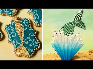 Beautiful Mermaid Cookie Decorating Ideas