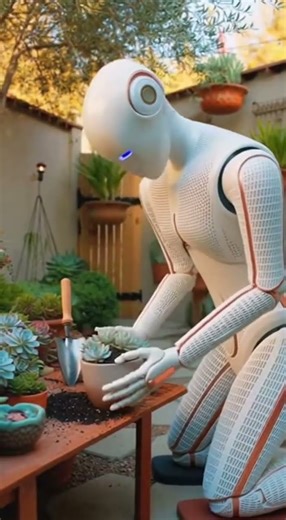 当机器人开始种多肉｜未来园艺的温柔一面Robot Gardening: When AI Meets Succulent Serenity #诚品绿仓 #多肉植物 #情感