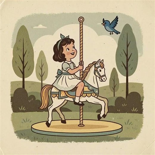 Amusement Park Fun — Clip Art Animation