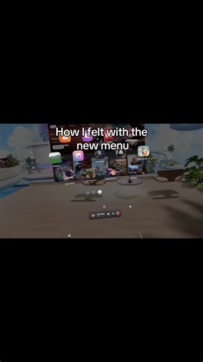 New Menu Feelings in VR