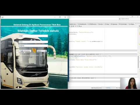 Penjualan tiket bus menggunakan java netbeens