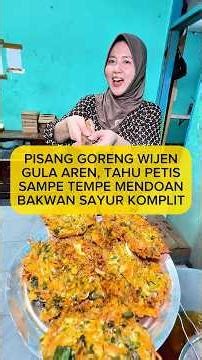 TAHU PETIS DAN PISANG GORENG WIJEN PALING JUARA‼️ #kuliner